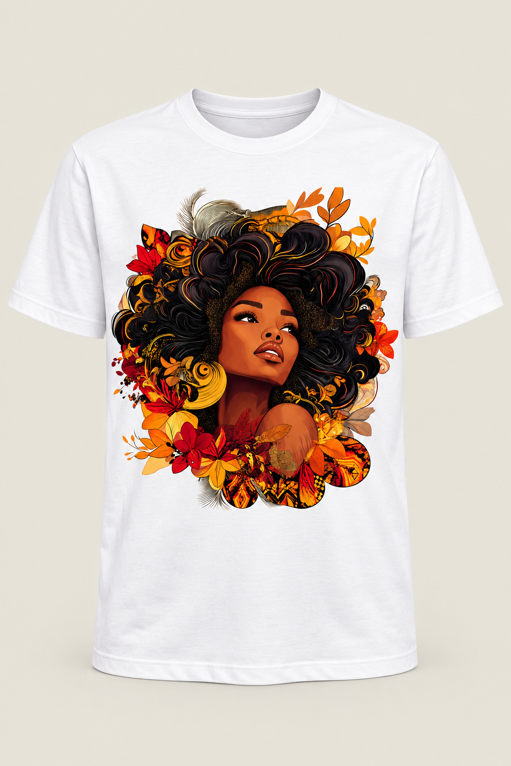 Ember Leaf Queen in White — regular front