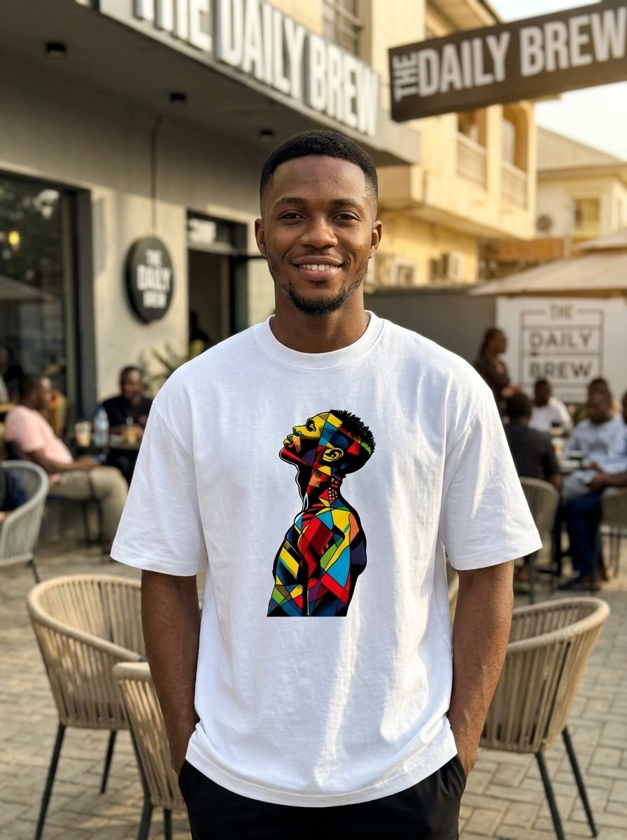 Stained Glass Stride — Shakara Drip Nigerian Streetwear